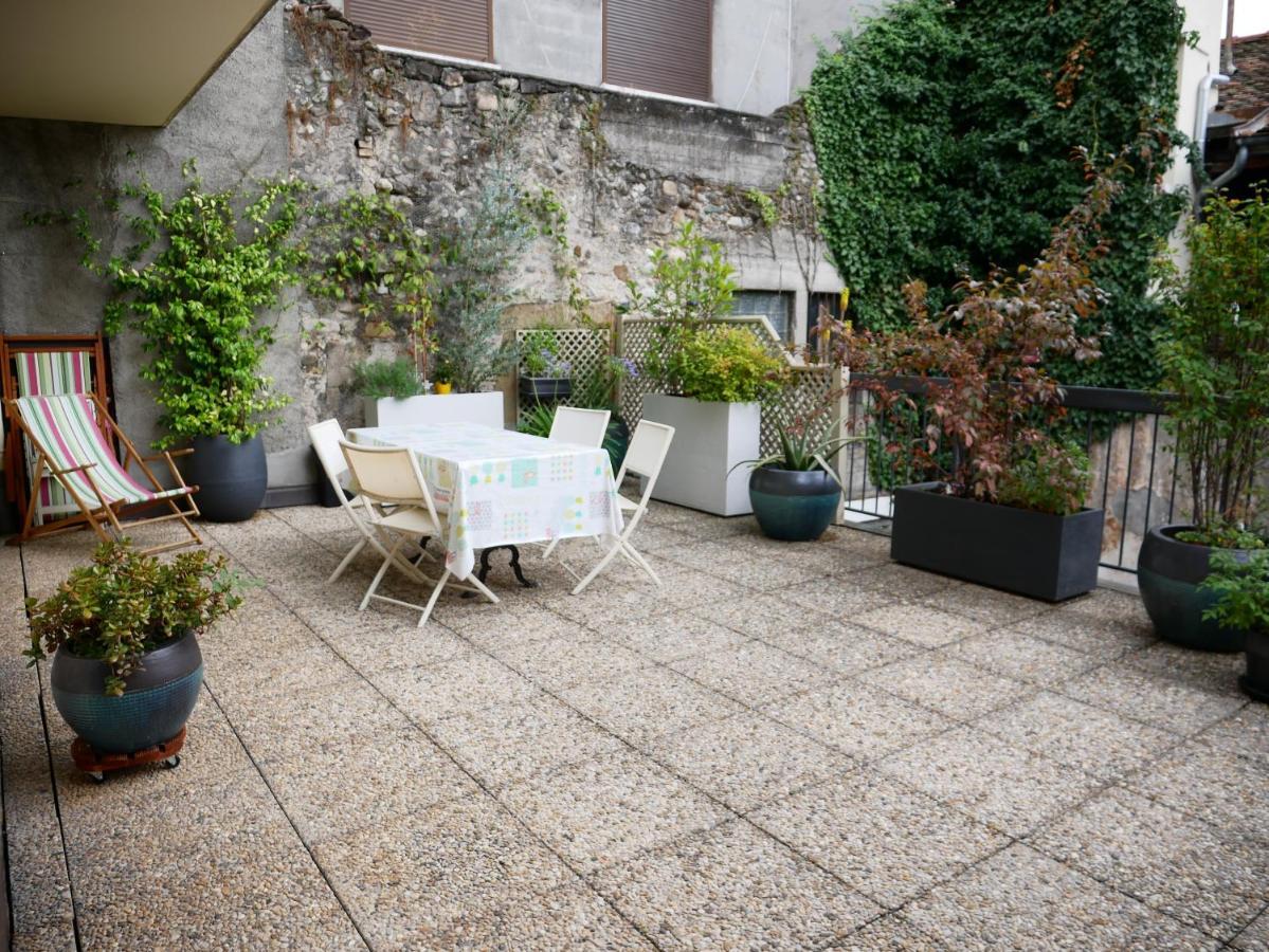 Superbe Appartement En Centre Ville Avec Terrasse Тонон-ле-Бен Екстериор снимка